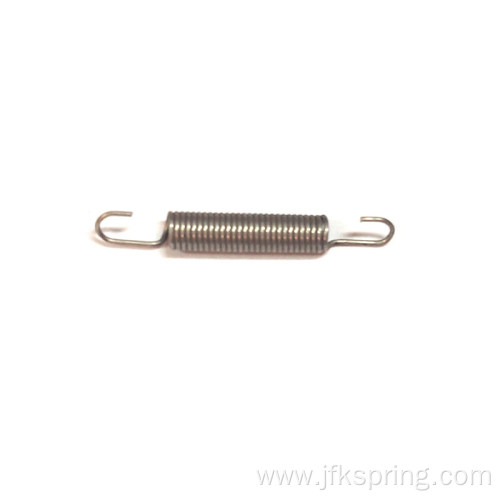 Customized processing of tension springs